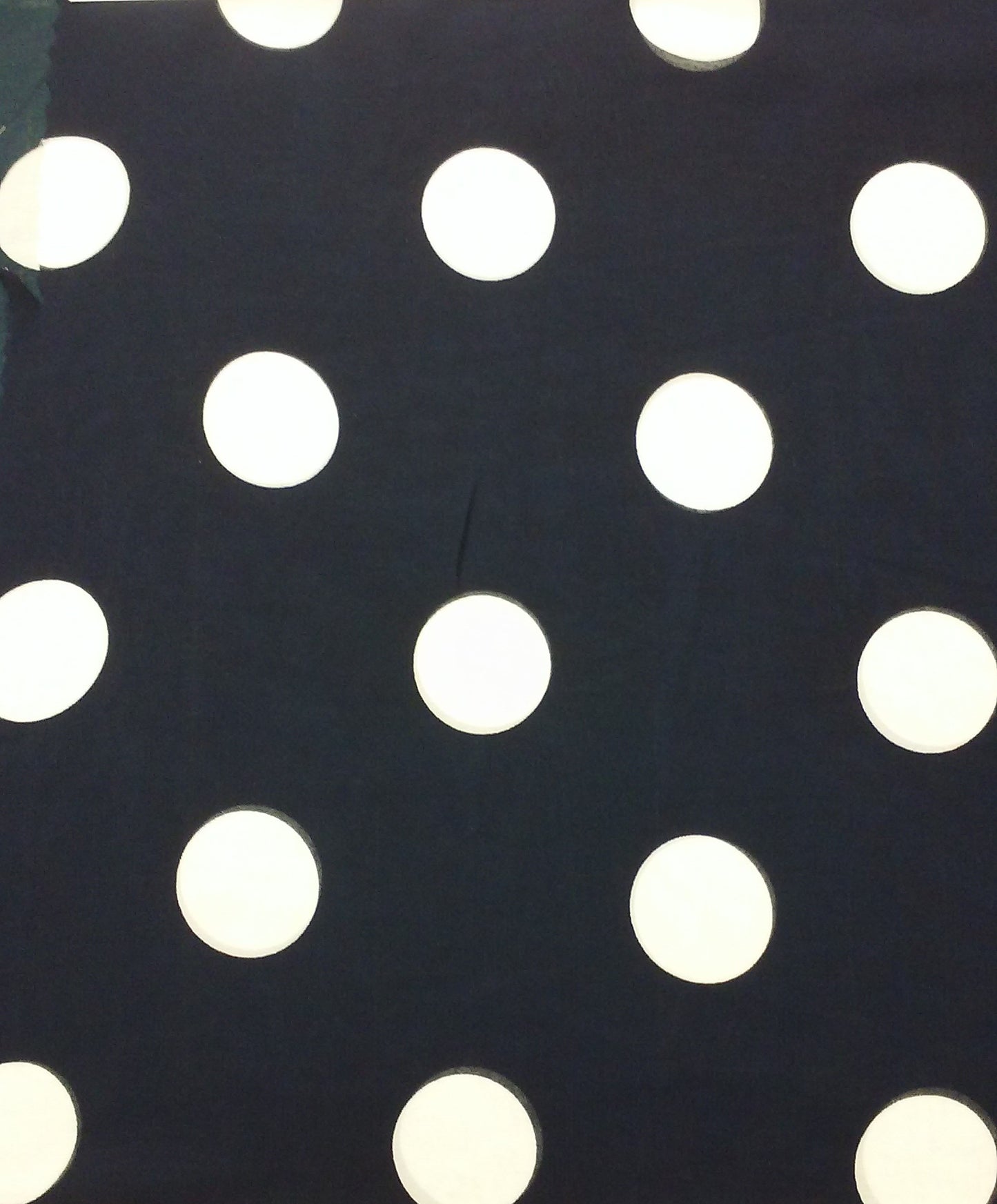 CHIFFON FABRIC ALLOVER DOT PRINT