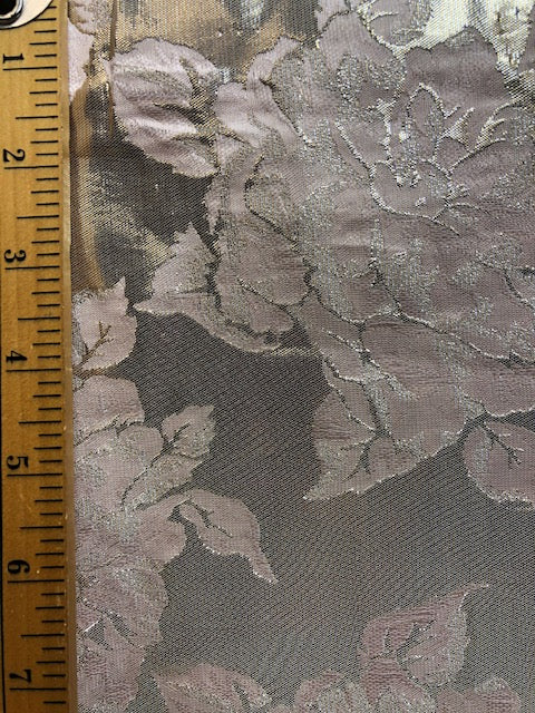 FLORAL JACQUARD WOVEN FABRIC