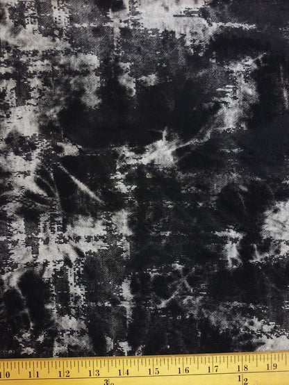 ABSTRACT RAYON BURNOUT FABRIC