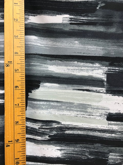 ITY JERSEY FABRIC PAINTBRUSH PRINT