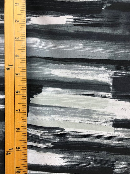 ITY JERSEY FABRIC PAINTBRUSH PRINT