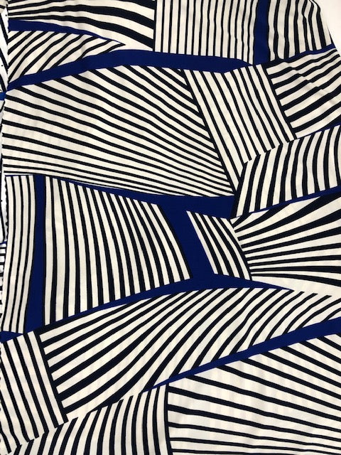 ITY JERSEY FABRIC GEO PRINT