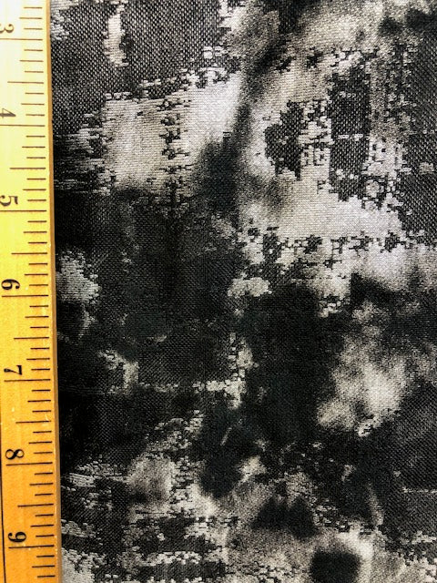 ABSTRACT RAYON BURNOUT FABRIC