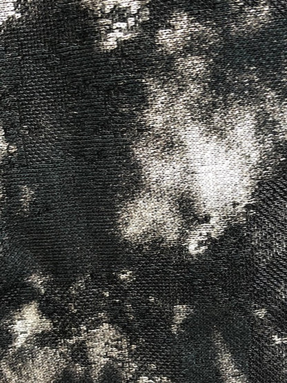ABSTRACT RAYON BURNOUT FABRIC