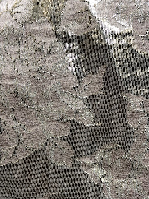 FLORAL JACQUARD WOVEN FABRIC