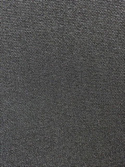 MATTE JERSEY MEDIUM WEIGHT KNIT FABRIC BLACK SOLID