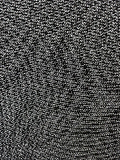 MATTE JERSEY MEDIUM WEIGHT KNIT FABRIC BLACK SOLID