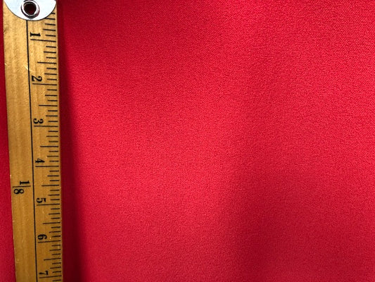 KING CREPE SCUBA KNIT FABRIC SOLID
