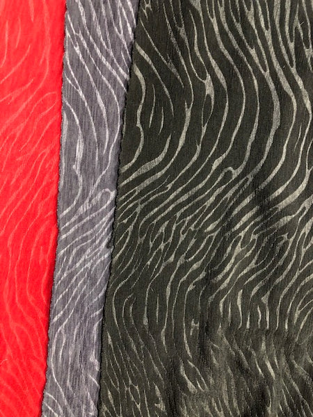 JERSEY FABRIC WITH EMBOSS PRINT