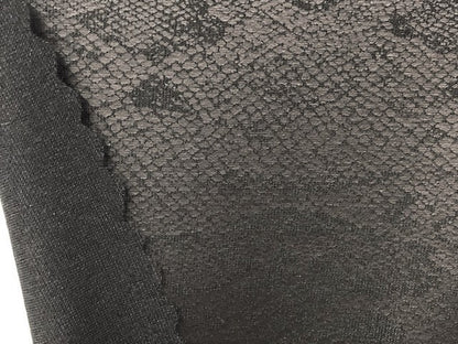 PONTI FABRIC WITH SNAKE SKIN PRINT