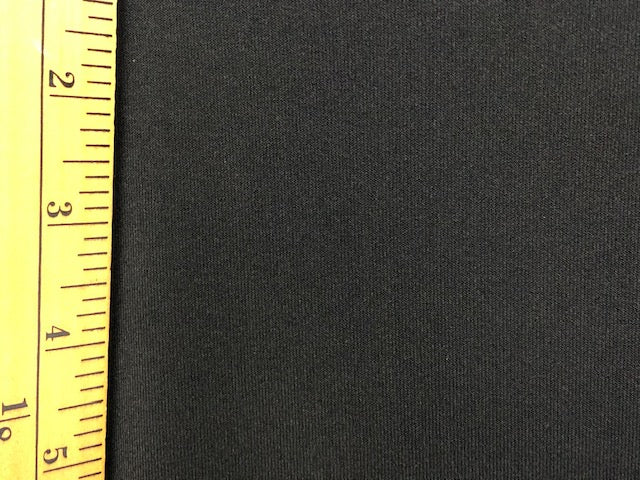 ITY HEAVY JERSEY BLACK FABRIC
