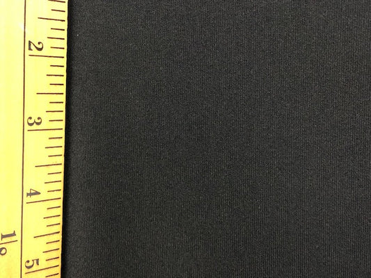 ITY HEAVY JERSEY BLACK FABRIC