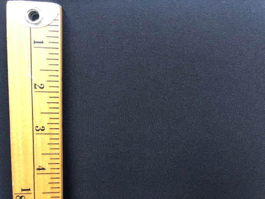 ITY SILKY MEDIUM JERSEY BLACK FABRIC