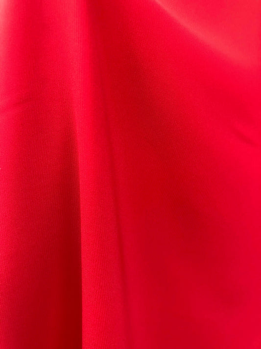 WOVEN FINE PIN STRIPE FUSCHIA