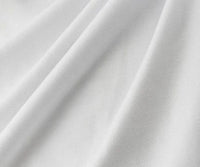 WHITE ITY JERSEY FABRIC