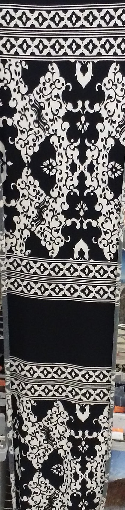 ITY JERSEY FABRIC DOUBLE BORDER PRINT