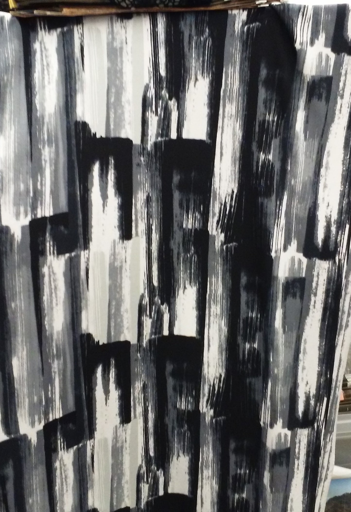 ITY JERSEY FABRIC PAINTBRUSH PRINT